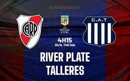 Nhận định River Plate vs Talleres 4h15 ngày 30/9 (VĐQG Argentina 2024)