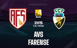 Nhận định AVS vs Farense 2h15 ngày 1/10 (VĐQG Bồ Đào Nha 2024/25)