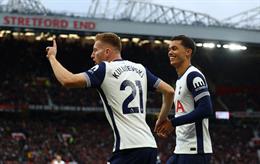 Man United 0-3 Tottenham: Dejan Kulusevski kéo sập Old Trafford