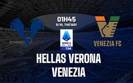 Nhận định bóng đá Verona vs Venezia 01h45 ngày 5/10 (Serie A 2024/25)