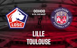 Nhận định bóng đá Lille vs Toulouse 0h00 ngày 6/10 (Ligue 1 2024/25)