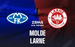 Nhận định Molde vs Larne 23h45 ngày 3/10 (Conference League 2024/25)