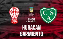 Nhận định Huracan vs Sarmiento 7h00 ngày 5/10 (VĐQG Argentina 2024)