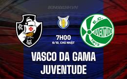 Nhận định Vasco da Gama vs Juventude 7h00 ngày 6/10 (VĐQG Brazil 2024)