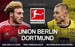 Nhận định Union Berlin vs Dortmund (20h30 ngày 5/10): Chờ mưa bàn thắng