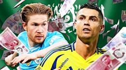 Điểm tin bóng đá sáng 06/10: Ronaldo muốn Al-Nassr trả lương siêu khủng cho De Bruyne