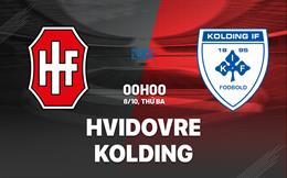 Nhận định bóng đá Hvidovre vs Kolding 0h00 ngày 8/10 (Hạng 2 Đan Mạch 2024/25)