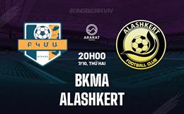 Nhận định BKMA vs Alashkert 20h00 ngày 7/10 (VĐQG Armenia 2024/25)