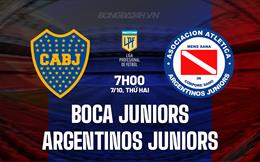 Nhận định Boca Juniors vs Argentinos Juniors 7h00 ngày 7/10 (VĐQG Argentina 2024)