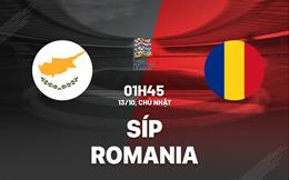 Nhận định bóng đá Síp vs Romania 1h45 ngày 13/10 (UEFA Nations League 2024/25)