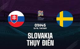 Nhận định Slovakia vs Thụy Điển 1h45 ngày 12/10 (UEFA Nations League 2024/25)