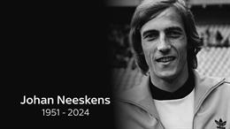 Huyền thoại Hà Lan Johan Neeskens qua đời ở tuổi 73