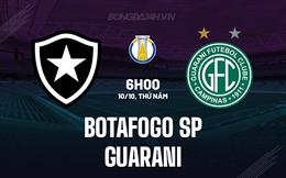 Nhận định Botafogo SP vs Guarani 6h00 ngày 10/10 (Hạng 2 Brazil 2024)