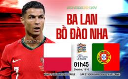 Nhận định Ba Lan vs Bồ Đào Nha (01h45 ngày 13/10): Lewandowski so tài Ronaldo