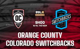 Nhận định Orange County vs Colorado Springs 9h00 ngày 10/10 (Hạng Nhất Mỹ 2024)