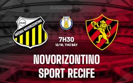 Nhận định Novorizontino vs Sport Recife 4h30 ngày 12/10 (Hạng 2 Brazil 2024)