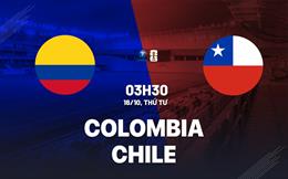 Nhận định Colombia vs Chile 3h30 ngày 16/10 (Vòng loại World Cup 2026)