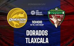 Nhận định Dorados vs Tlaxcala 10h00 ngày 13/10 (Hạng 2 Mexico 2024/25)