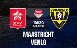 Nhận định Maastricht vs Venlo 19h30 ngày 13/10 (Hạng 2 Hà Lan 2024/25)