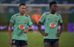 Vinicius hạnh phúc khi được dự World Cup cùng thần tượng Neymar 