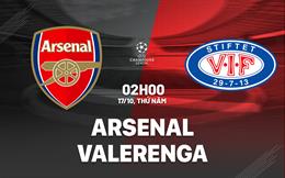 Nhận định nữ Arsenal vs nữ Valerenga 2h00 ngày 17/10 (Champions League 2024/25)