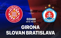 Nhận định Girona vs Slovan Bratislava (02h00 ngày 23/10): Điểm số đầu tiên