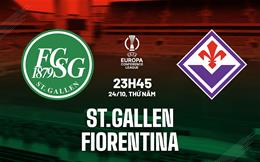 Nhận định St.Gallen vs Fiorentina 23h45 ngày 24/10 (Conference League 2024/25)