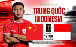 Nhận định Trung Quốc vs Indonesia (19h00 ngày 15/10): Tìm chiến thắng đầu tiên