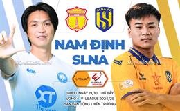 Nhận định Nam Định vs SLNA (18h00 ngày 19/10): Cơ hội nào cho đội khách?