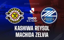 Nhận định Kashiwa Reysol vs Machida Zelvia 12h00 ngày 19/10 (VĐQG Nhật Bản 2024)