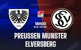 Nhận định Preussen Munster vs Elversberg 18h00 ngày 19/10 (Hạng 2 Đức 2024/25)