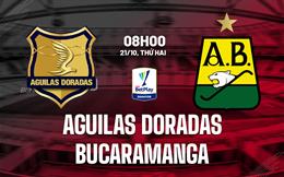 Nhận định Aguilas Doradas vs Bucaramanga 8h00 ngày 21/10 (VĐQG Colombia 2024)