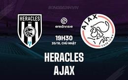 Nhận định bóng đá Heracles vs Ajax 19h30 ngày 20/10 (VĐQG Hà Lan 2024/25)