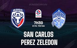 Nhận định San Carlos vs Perez Zeledon 7h30 ngày 21/10 (VĐQG Costa Rica 2024/25)