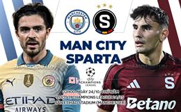 Nhận định Man City vs Sparta Praha (02h00 ngày 24/10): Khó có bất ngờ