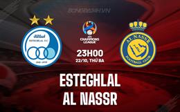 Nhận định Esteghlal vs Al Nassr 23h00 ngày 22/10 (AFC Champions League Elite 2024/25)