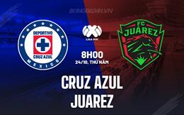 Nhận định Cruz Azul vs Juarez 8h00 ngày 24/10 (VĐQG Mexico 2024/25)