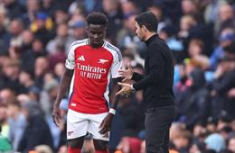 Mikel Arteta cung cấp thông tin đáng ngại về Bukayo Saka 