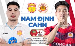 Nhận định Nam Định vs CAHN (18h00 ngày 28/10): Đại chiến anh tài