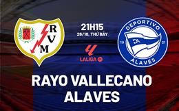 Nhận định Rayo Vallecano vs Alaves 21h15 ngày 26/10 (La Liga 2024/25)