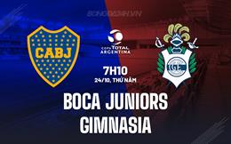 Nhận định Boca Juniors vs Gimnasia 7h10 ngày 24/10 (Cúp QG Argentina 2024)