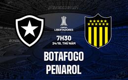 Nhận định Botafogo FR vs Penarol 7h30 ngày 24/10 (Copa Libertadores 2024)