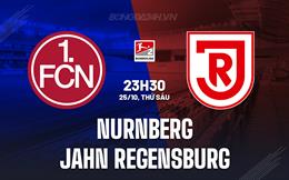 Nhận định Nurnberg vs Jahn Regensburg 23h30 ngày 25/10 (Hạng 2 Đức 2024/25)