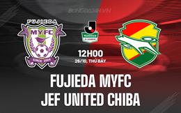 Nhận định Fujieda MYFC vs JEF United Chiba 12h00 ngày 26/10 (Hạng 2 Nhật Bản 2024)