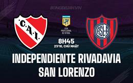 Nhận định Rivadavia vs San Lorenzo 8h45 ngày 27/10 (VĐQG Argentina 2024)