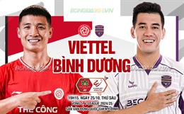 Nhận định Thể Công Viettel vs Bình Dương (19h15 ngày 25/10): Trở về chốn cũ