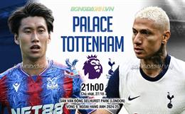 Nhận định Crystal Palace vs Tottenham (21h00 ngày 27/10): "Đại bàng" thất thế
