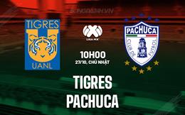 Nhận định Tigres vs Pachuca 10h00 ngày 27/10 (VĐQG Mexico 2024/25)