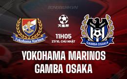 Nhận định Yokohama Marinos vs Gamba Osaka 11h05 ngày 27/10 (Cúp Nhật Hoàng 2024)