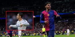 Yamal tái hiện màn ăn mừng của Ronaldo trong trận đấu Real